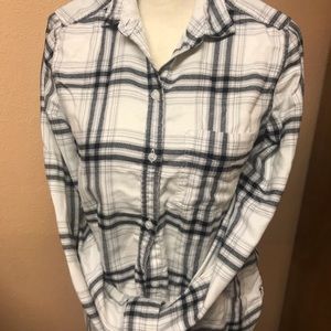 Flannel button down